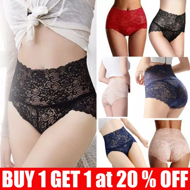 COMFORTABLE LACE SEAMLESS Underwear for Women Breathable Briefs Panties  £5.78 - PicClick UK