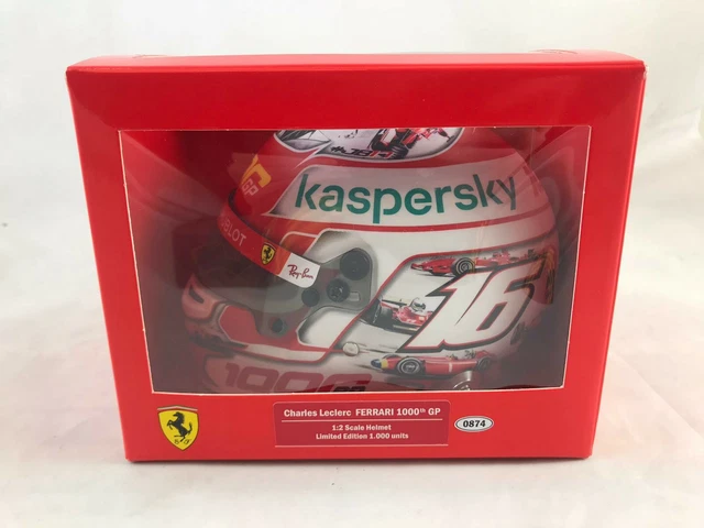 Spark Casco Ferrari Leclerc Mugello 2020 Scala 1/5 Con Libretto - Modello 9580006042392