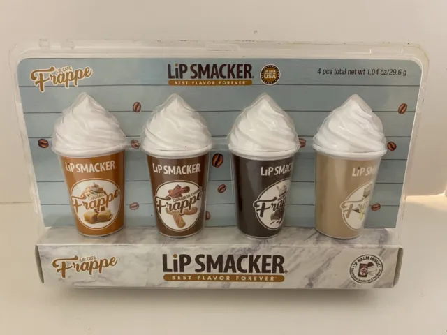 Lip Smacker Lip Balm Collection, Cafe Frappe Variety Pack Best Flavor Forever