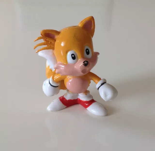 VINTAGE 1992 TAILS Sonic the Hedgehog PVC Figure SEGA Rare £9.99 ...