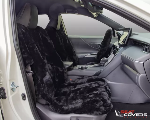 GENUINE SHEEPSKIN SEAT COVERS for the 1996-2006 Chrysler Sebring Convertible