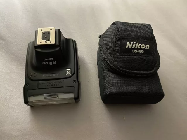 Nikon Speedlight SB-400 Shoe Mount Flash Tested and Working