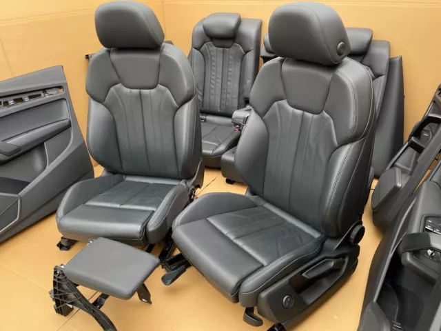 Muchkey Auto Sitzbezüge Set,für Audi Q5 SQ5 Vorn und Hinten 5 Sitze Si –