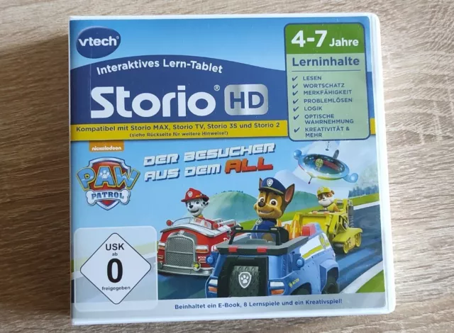 VTech Storio HD PAW Patrol Lernspiel (80-274104)