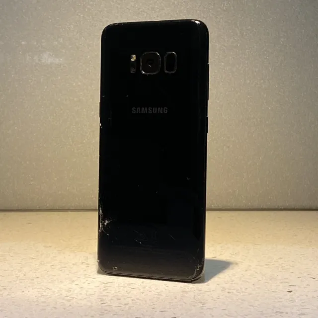 Samsung Galaxy S8 - 64GB - Midnight Black (Unlocked) SM-G950F #79 /DO