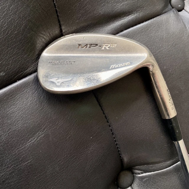 Mizuno Mp R-12 Black Nickel Wedge 56°-13 Dynamic Gold Spinner Good