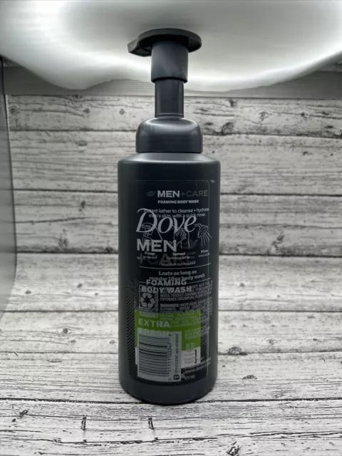 Dove Men + Care Foaming Body Wash EXTRA FRESH 13.5 fl oz Hard To Find SEE PHOTOS