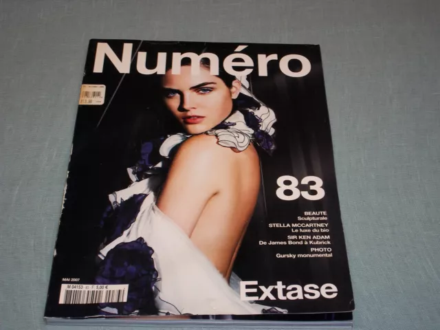 2007 May Numero Magazine # 83 - Hilary Rhoda - High End Fashion - L 3274