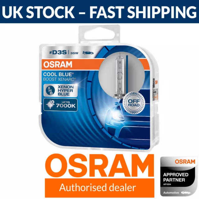 Osram Xenarc Cool Blue Intense NEXT GEN 6200K D3S bulbs - 66340CBN-HCB