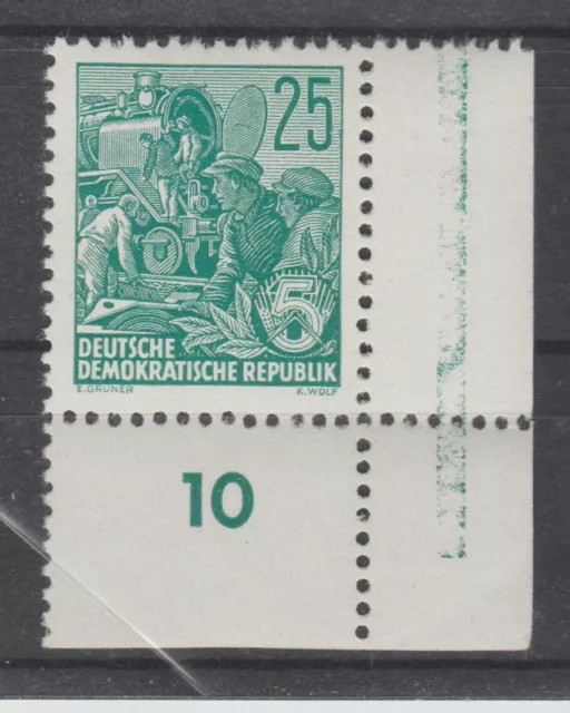 Deutschland DDR Mi.Nr. 415 ** Ecke postfrisch MNH