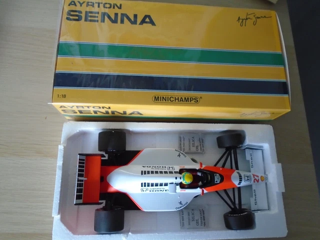 MCLAREN MP4/8 AYRTON Senna Winner Australian GP 1993 1/18 Minichamps