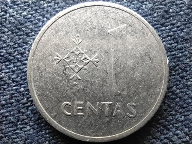 Lithuania 1 Centas Coin 1991