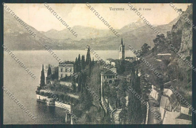 Lecco Varenna cartolina LQ4693