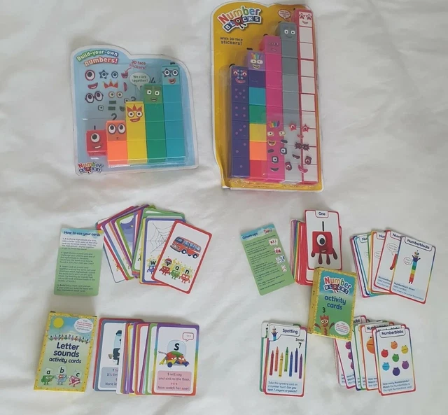 CBEEBIES ALPHABLOCKS ACTIVITY Cards 52 Phonics Letter and Sounds Home ...