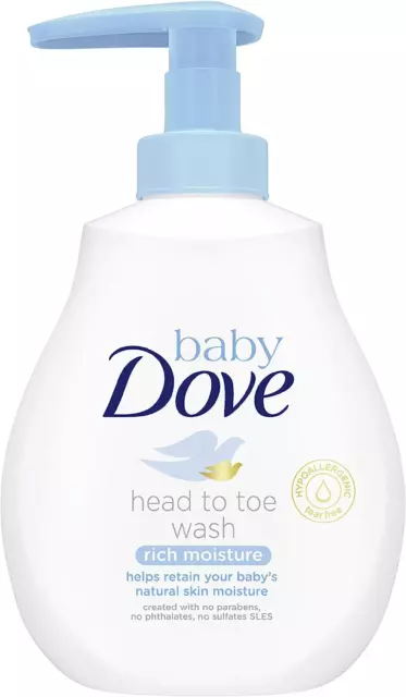 Baby Dove Rich Moisture Head to Toe Wash, 200ml