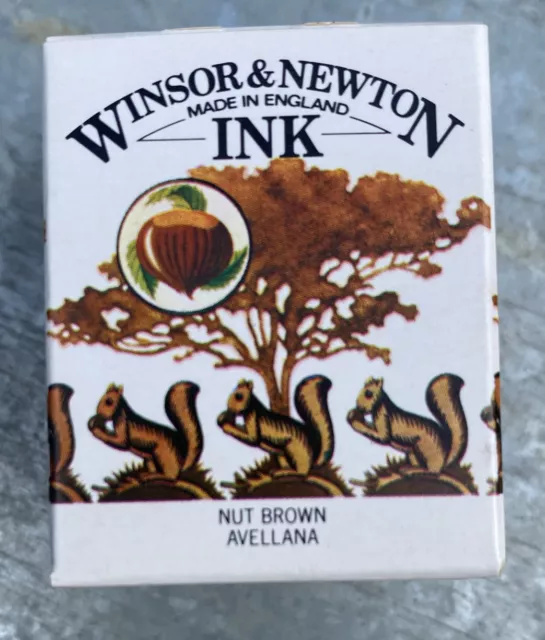 Tinta de dibujo Winsor Newton 14 ml 954 tuerca marrón