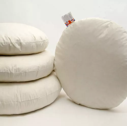 20" Round Duck Feather Cushion Pads Inner Inserts Scatters Pack 1,2,4,6,10