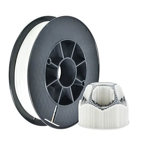 PVA Filament, Water Soluble Support 3D Printer Filament 1.75mm 0.5KG Spool