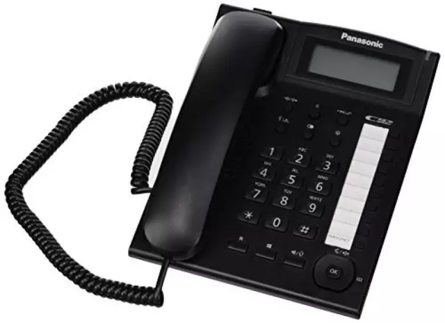 Panasonic KX-TS880EXB Telefono - NUOVO