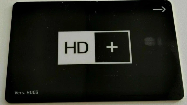 HD03 HD+ KARTE, HD Karte, HD Plus Karte, abgelaufen, wiederaufladbar