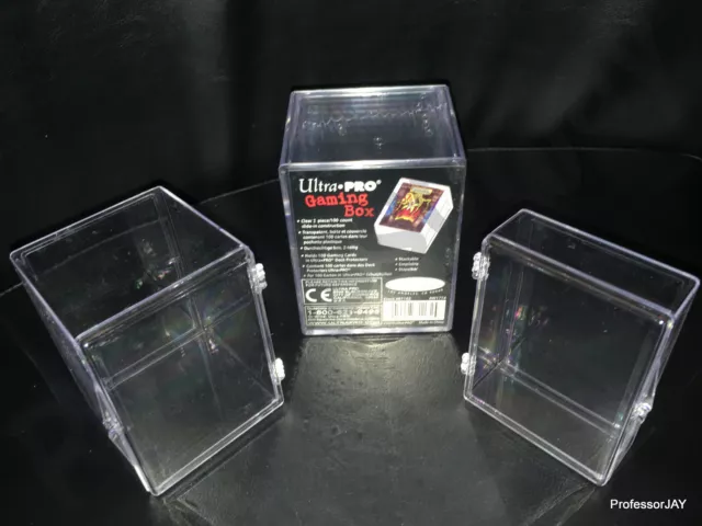 Pokémon Tarjetas Ultra PRO Plástico 2-PIECE & Articulado Almacenaje Cajas Para