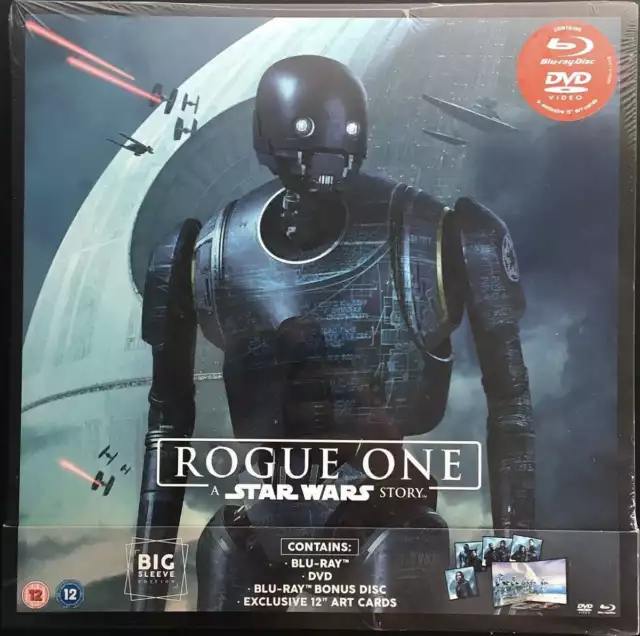 Rogue One - A Star Wars Story Blu-Ray ** Big Sleeve Edition ** BRAND NEW **