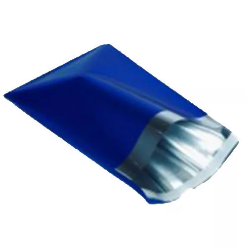 50 Metallic Blue 9"x12" Foil Mailing Postage Postal Bags