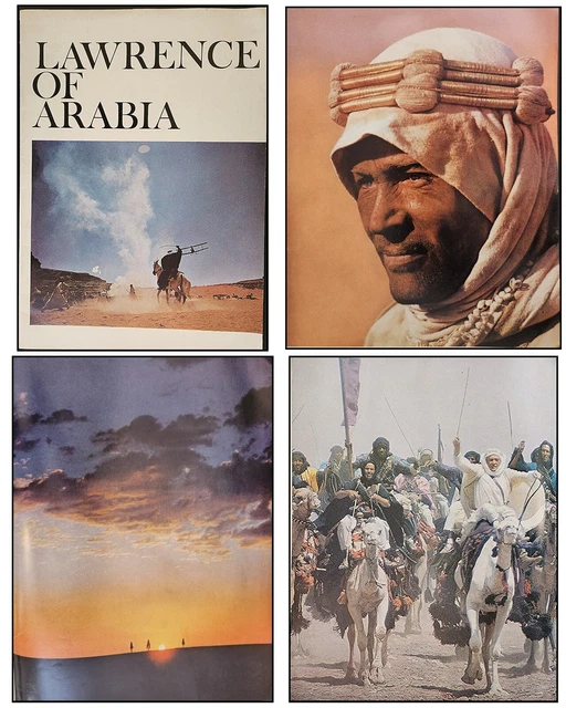 DIRECTOR DAVID LEAN LAWRENCE OF ARABIA Peter O'Toole 32 page 1962 movie ...