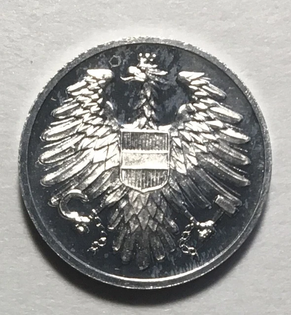Austria 1973 2 Groschen - Imperial Eagle - Proof Coin 2