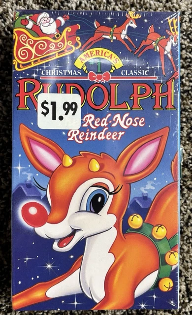 RUDOLPH THE RED Nose Reindeer (VHS, 1992) Americas #1 Christmas Classic ...