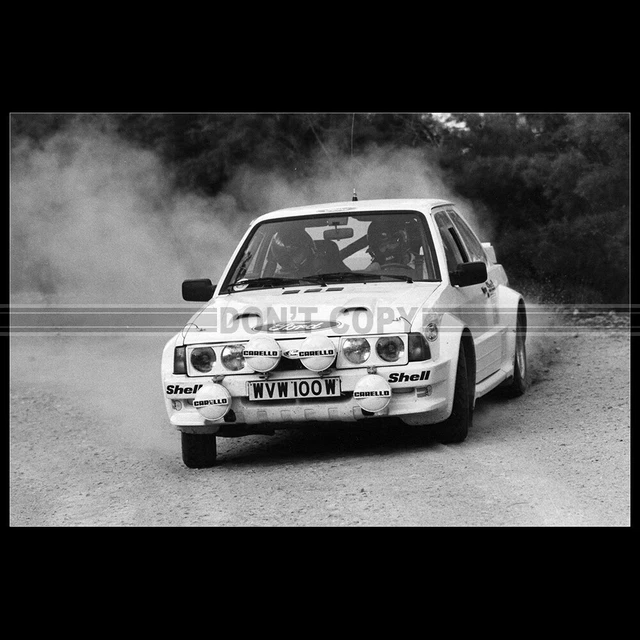 Ford Escort RS 1800 - n° 12 ( P. Arikkala - P. Short) 4ème RAC Lombard