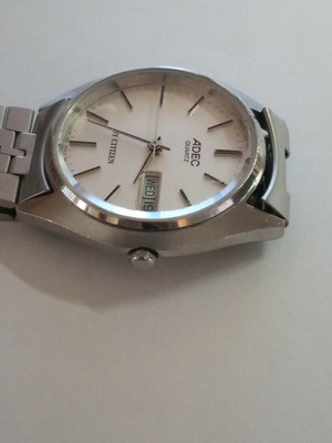 『1年保証』 1980年代 ADEC QUARTZ - 腕時計(アナログ)