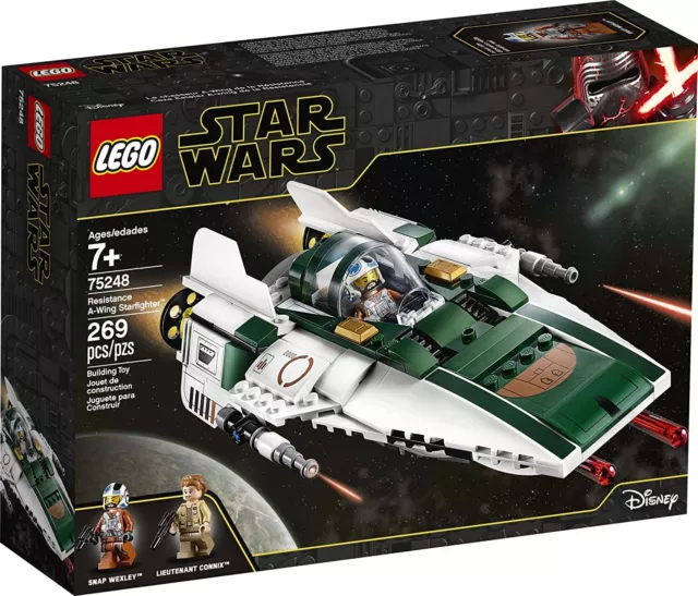 LEGO Star Wars 75248: The Rise of Skywalker A-Wing Starfighter de la Résistance