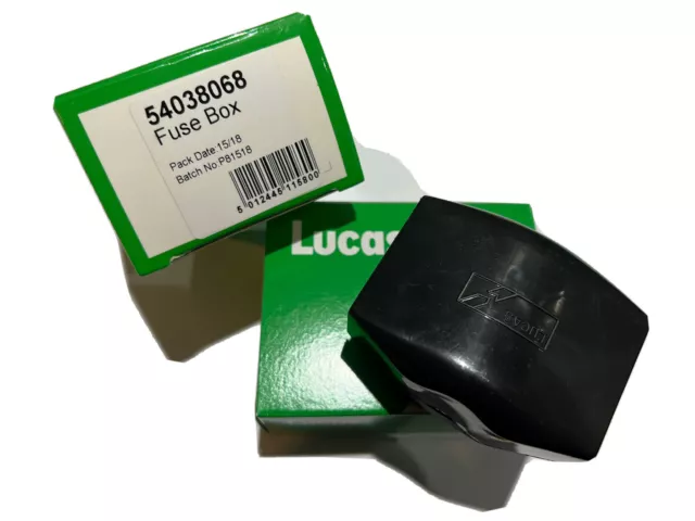 GENUINE LUCAS 54038068 4FJ 2 WAY GLASS FUSE BOX HOLDER fits TRIUMPH MGB CLASSIC