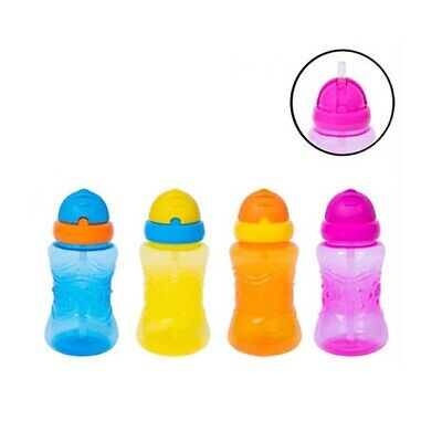 Botella de paja emergente para bebé First Steps - 310 ml | alimentación para bebé y niño pequeño