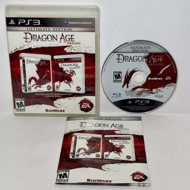 ps3 DRAGON AGE: Origins Collectors Edtion REGION FREE (Works On NTSC  Consoles) 14633168853