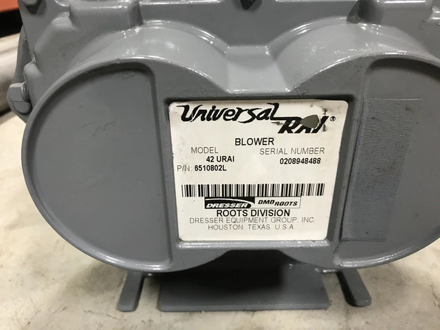 Dresser Roots,42 Urai,Rotary Lobe Blower 6510802L