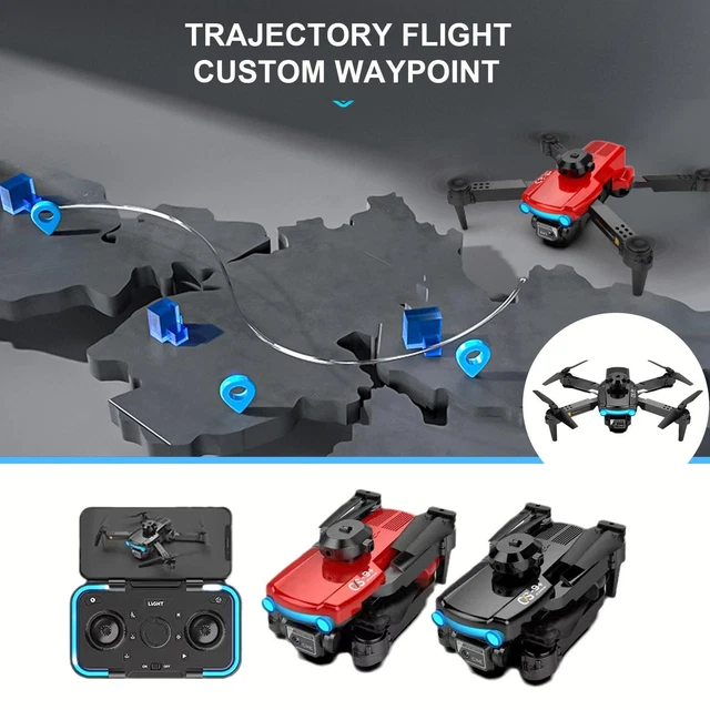 Mini Drone 4k Drones con cámara HD 4k Óptico Cuadricóptero Evitación ^ S6S6