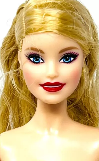 Holiday Barbie Model Muse Nude Doll Only Blond Millie Face