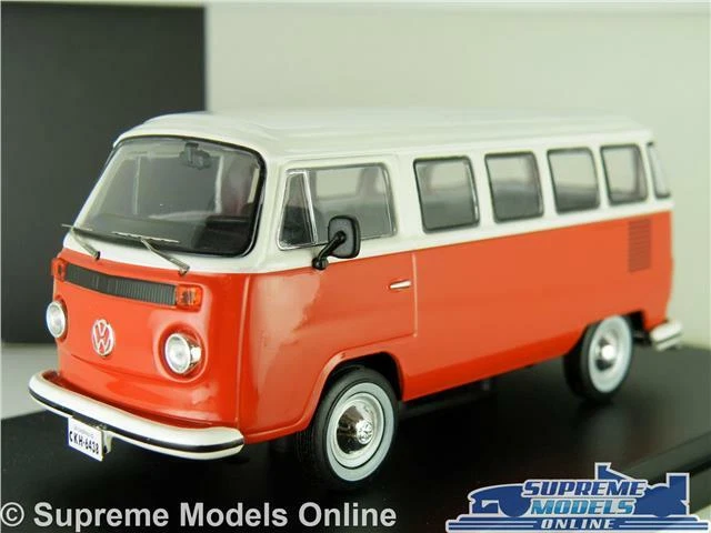 VOLKSWAGEN COMBI T2 Pick Up 1968 Bleu Pétrole - 1:18