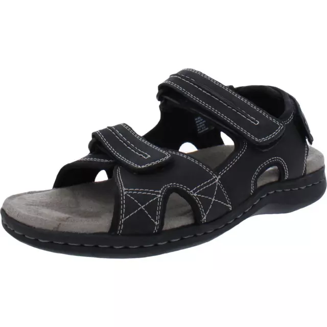 DOCKERS MENS NEWPAGE Gray Velcor Fisherman Sandals Shoes 13 Medium (D ...