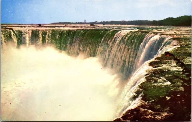 Horseshoe Falls Queen Victoria Park Niagara Falls Canada Chrome Postcard