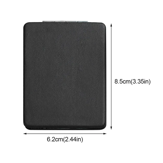 Women Men Daily Compact Mirror Handheld Double Sided Travel Portable Foldable