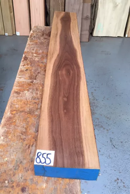 Noce americano 2"" (50 mm) bordo quadrato / essiccato in forno / legni duri esotici / legname