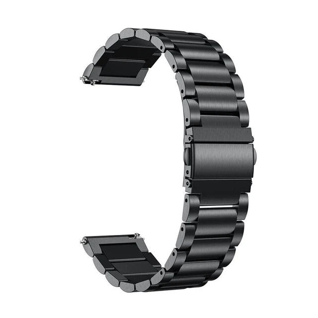 18/20/22mm Stainless Steel Strap Band Clasp Metal Watch Bracelet Wristband USA