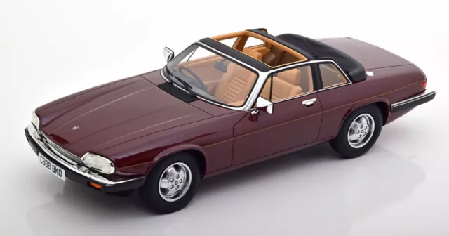 Cult Models Jaguar XJ-SC Rouge Métallisé 1983 IN 1/18 Échelle Neuf Sortie