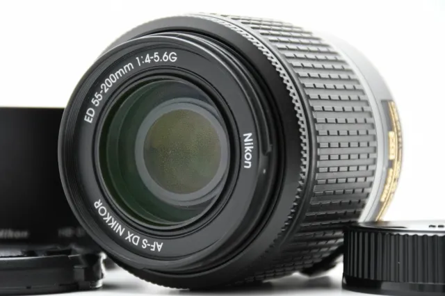 EXC+3 Nikon AF-S NIKKOR 55-200mm f/4-5.6G DX ED Lens Manufactured China le00003