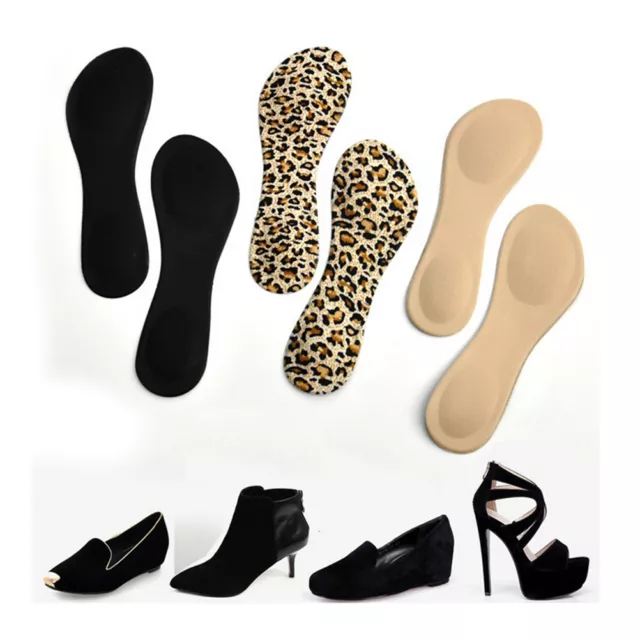 Heel Foot Cushion/Pad 3/4 Insole Shoe pad For Women Orthotic Arch SupporD-wf