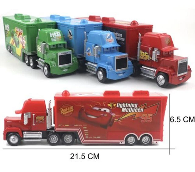 MACK LIGHTNING MCQUEEN King Cruz Container Hauler Disney Pixar Cars ...