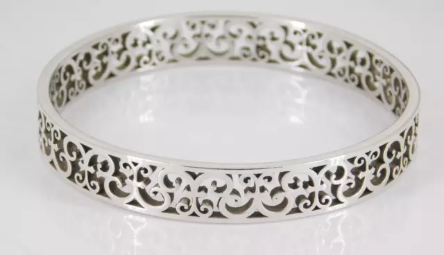 Tiffany & Co. 925 Sterling Silver Enchant Bangle Bracelet